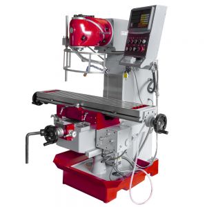 Fraiseuse verticale métal numérique rotative 360° D. 25 mm 400 V 2200 W - BF 700 HOLZMANN