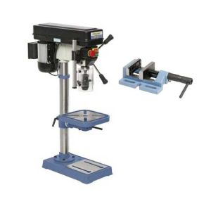 Perceuse d'établi Bernardo TB16T, Étau de perçage BMO 100 inclus 