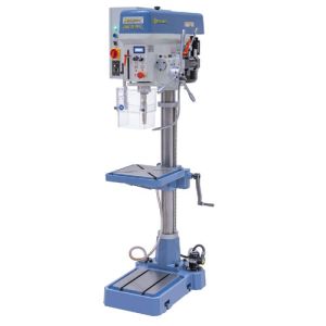 Perceuse à colonne avec descente automatique de la broche  et variateur de vitesse Bernardo DMC 35 PFV