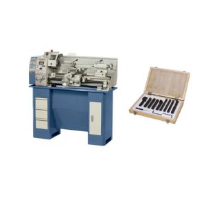 Tour à métaux Bernardo Profi 700 Top socle + Jeu de 9 outils à plaquettes carbure 12 x 12 inclus 