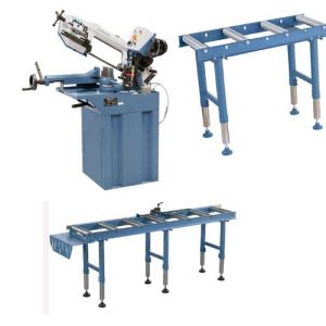 Scie à ruban métal Bernardo MCB 210 ECO, Convoyeur RB4-1000 et Convoyeur RB 2000A inclus 