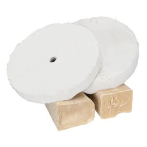 Set de polissage pour plastique Ø 200 x 20 mm, Ø 16 mm, 4 pcs.