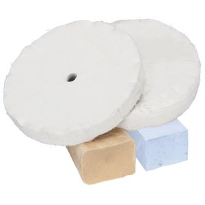 Set de polissage pour bois Ø 200 x 20 mm, Ø 16 mm, 4 pcs