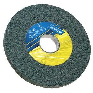 Meule de touret 39C80 LVS verte pour ébauche Ø152,4 mm, épaisseur 25,4 mm, alésage 12,7 mm pour affûtage des outils en carbure