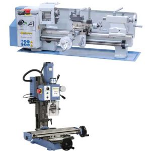 Perceuse fraiseuse Bernardo KF 20 L et Tour à métaux Bernardo Hobby 350 Haut / 230v