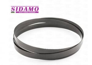 Lame de scie à ruban métal pour scie à ruban SIDAMO SR320DGDA pas 10/14 pour tubes et profilés