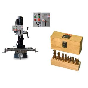 Perceuse fraiseuse taraudeuse MetalProfi ZX32G 20 fraises inclus 