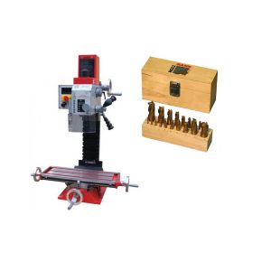 Fraiseuse Holzmann BF20V, 20 fraises hélicoïdales inclus 