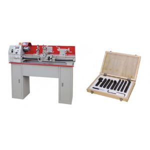 Tour à métaux Holzmann ED750FDQ jeu de 9 outils à plaquettes carbure 12 x 12 inclus 